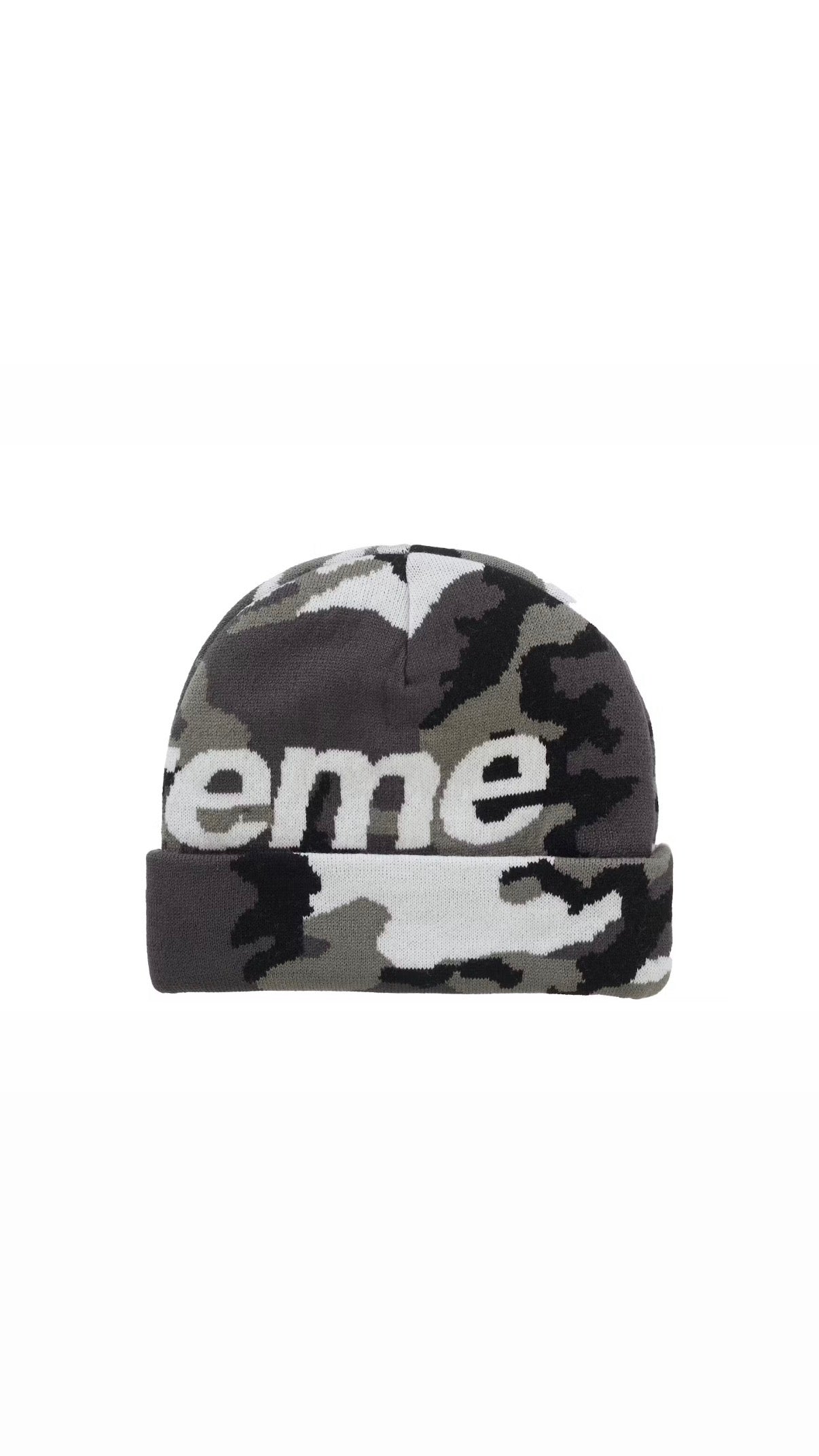 Supreme Camo Beanie